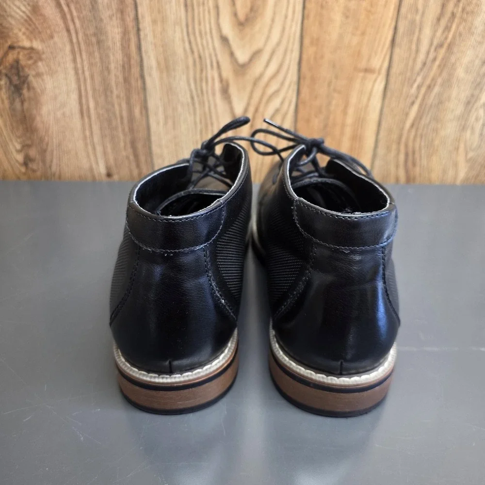 Ashford Hayes Quinn Chukka Boots Mens Size 11 Black Synthetic Lace Up Dress